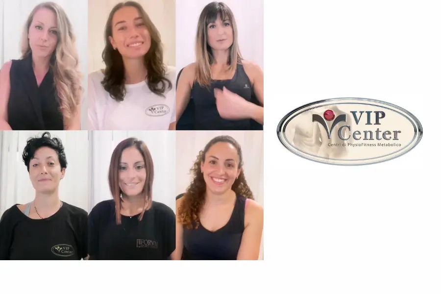 Team di trainer fitness metabolico del VIP Center a Roma per benessere e allenamento personalizzato